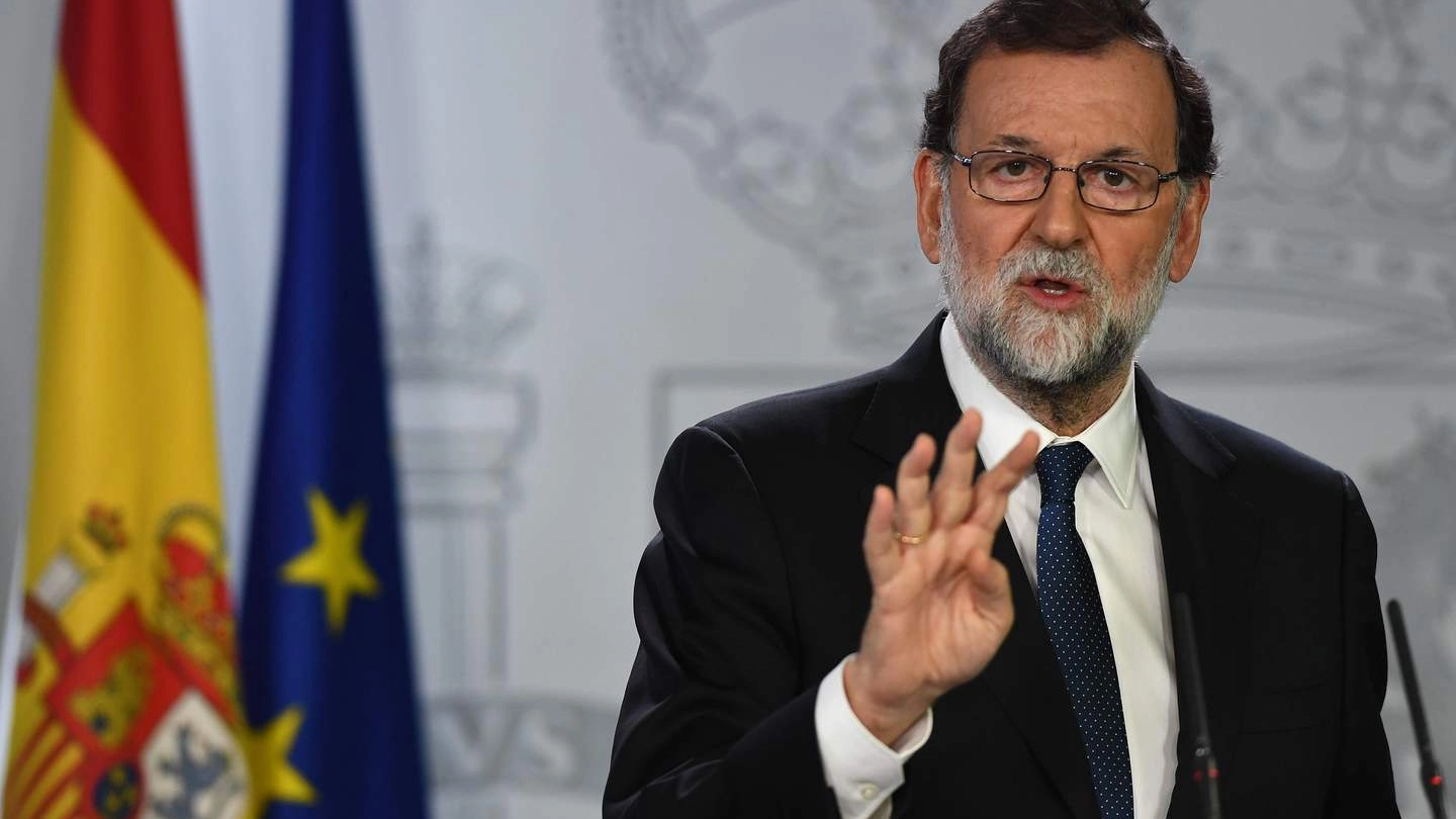 Il premier spagnolo Mariano Rajoy (Afp)