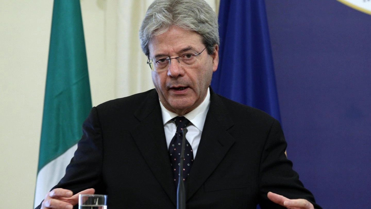 Il ministro Paolo Gentiloni