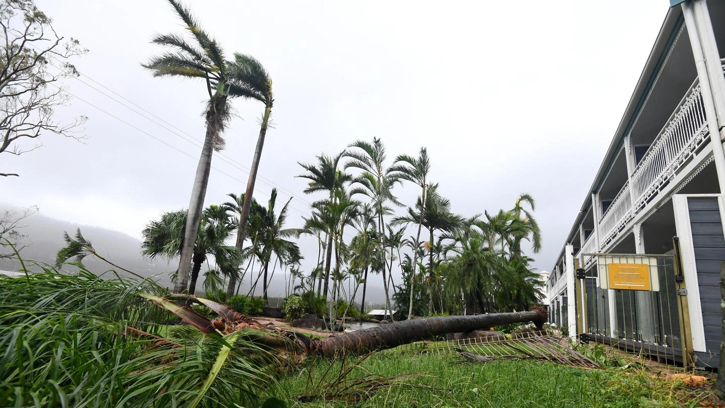 Australia, la furia devastatrice del ciclone Debbie (Ansa)