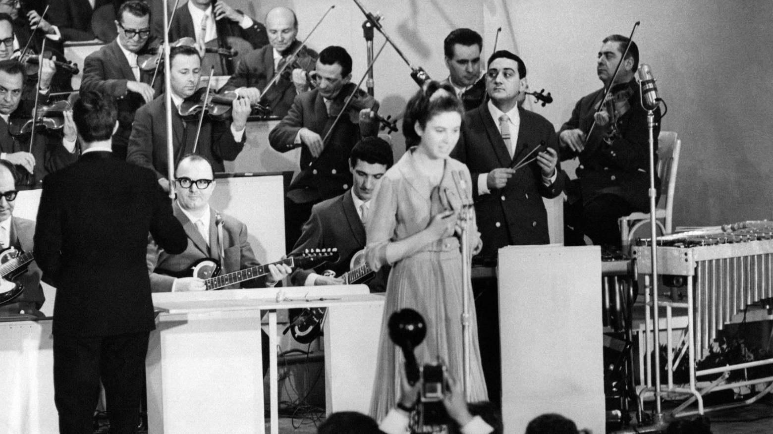Gigliola Cinquetti a Sanremo nel 1964