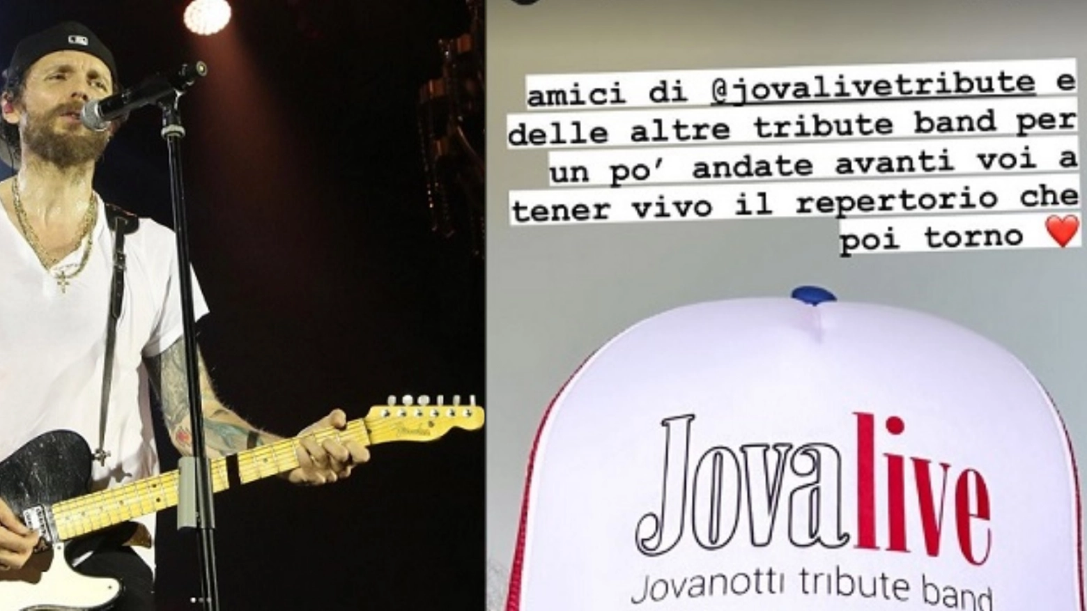La story Instagram di Jovanotti