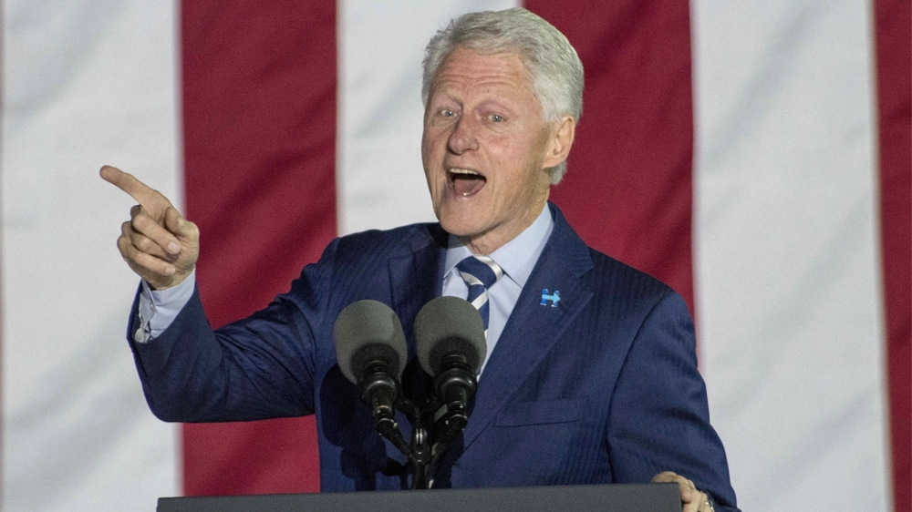 Bill Clinton durante la campagna presidenziale di Hillary Clinton – Foto: ZUMA - NEWS