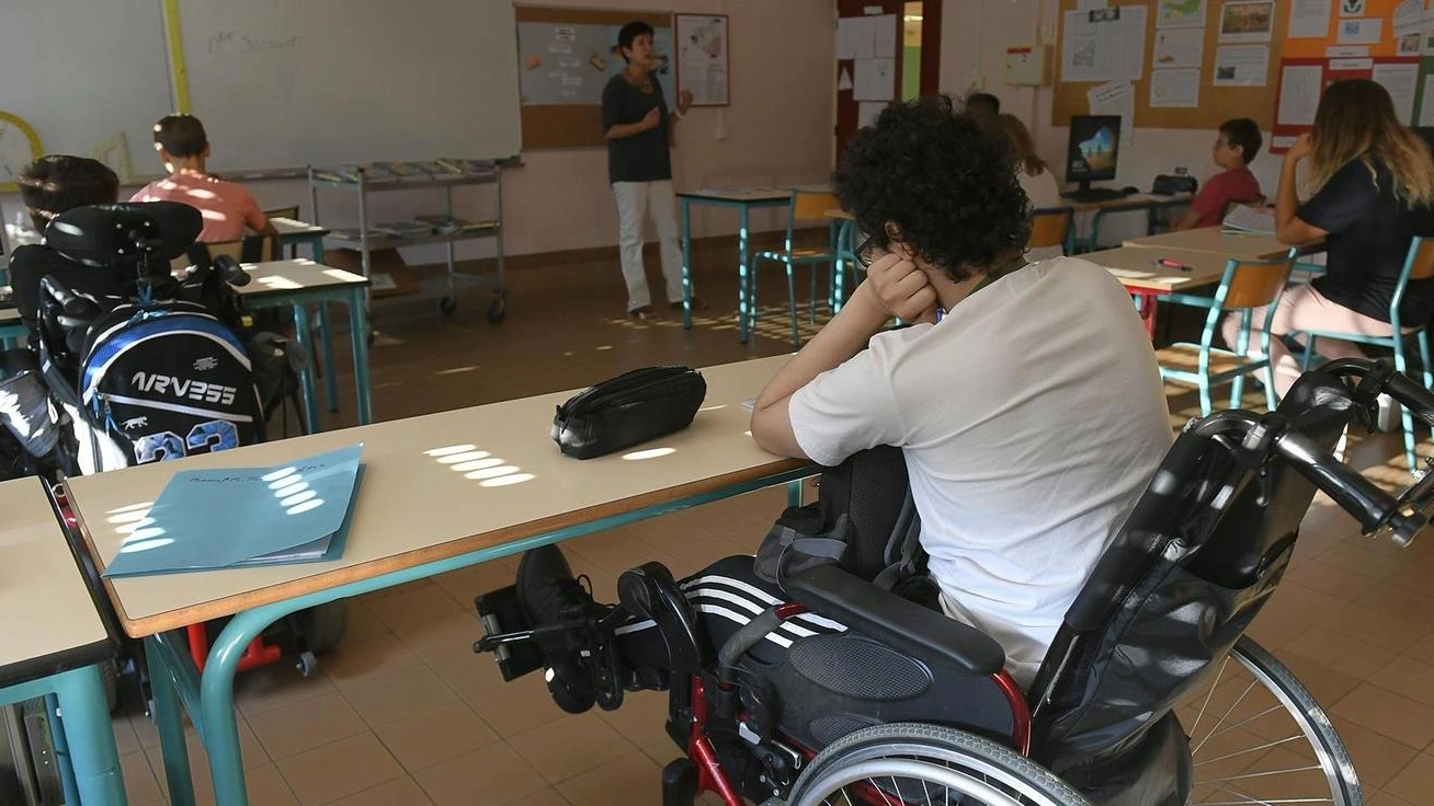Alunni disabili in classe 