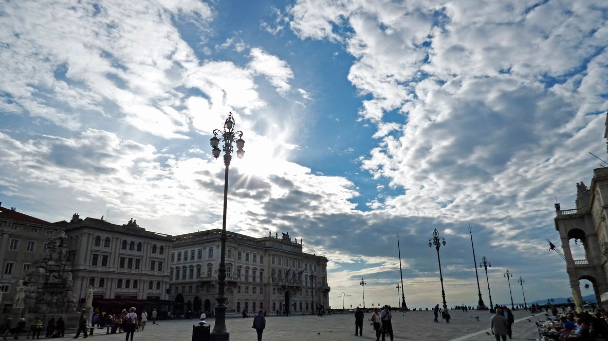 Una veduta di Trieste, città dei centenari