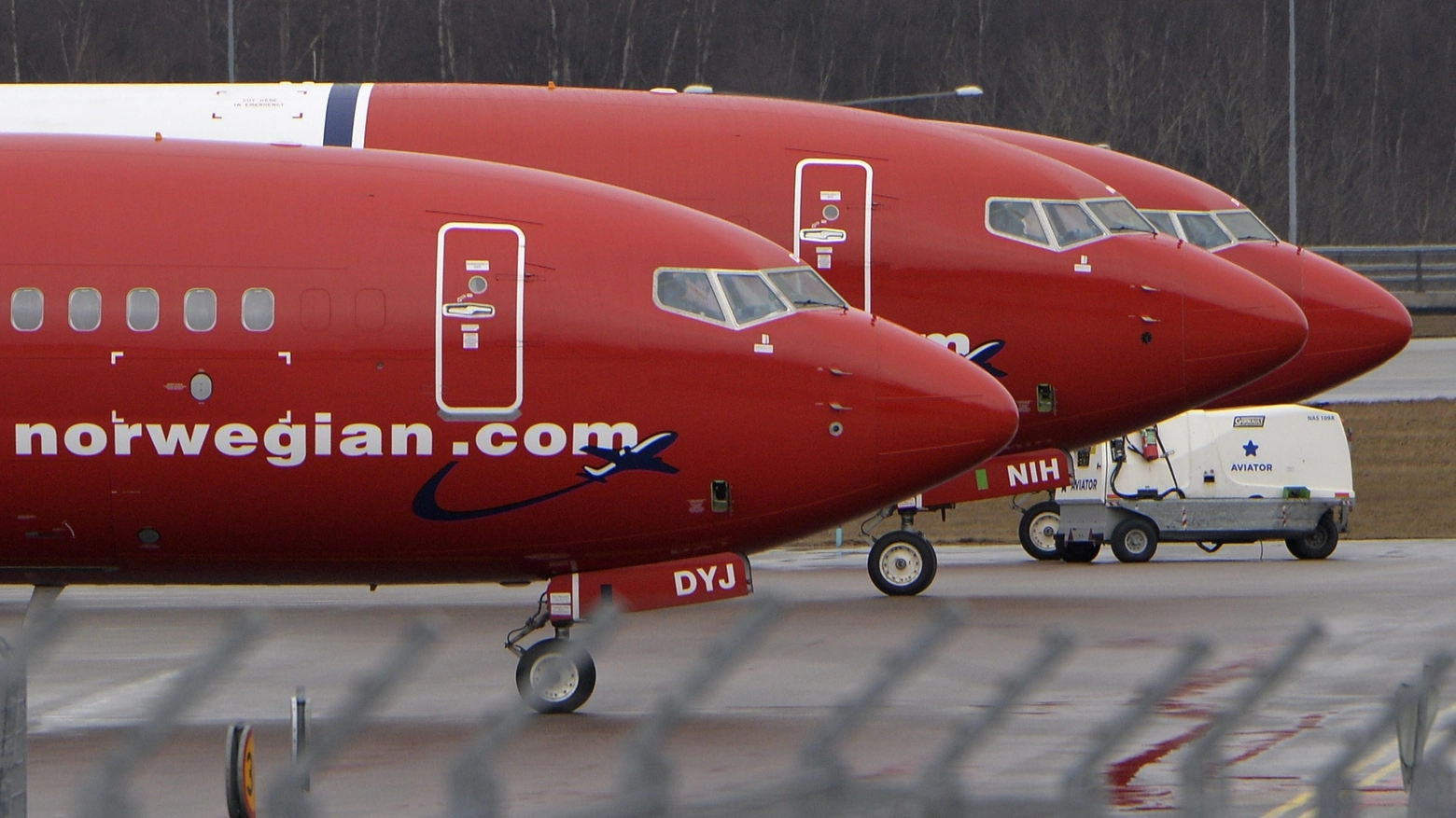 Boeing 737-800 della Norwegian Air Shuttle, pronta a low cost verso gli Usa (Afp)