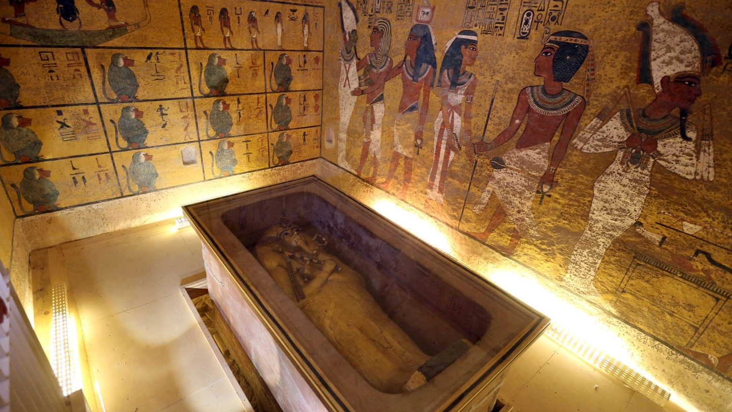 La tomba di Tutankhamon nella Valle dei Re, in Egitto (LaPresse)