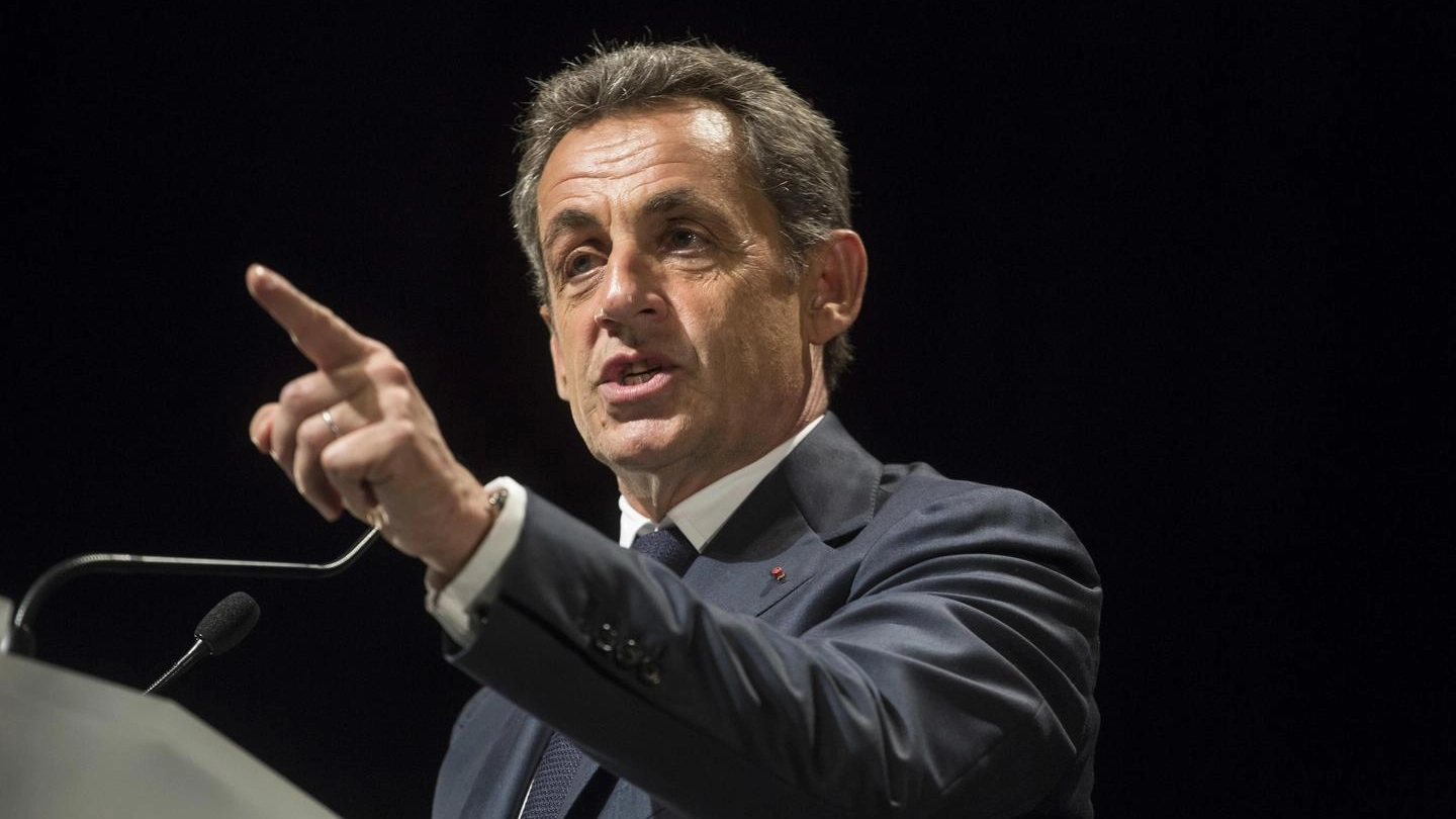 L'ex presidente francese Nicolas Sarkozy (Ansa)