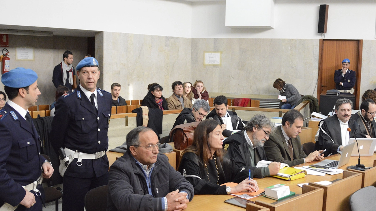 Un momento del processo a Antonino Bilella per l’omicidio di Francesca Benetti (Foto Aprili)