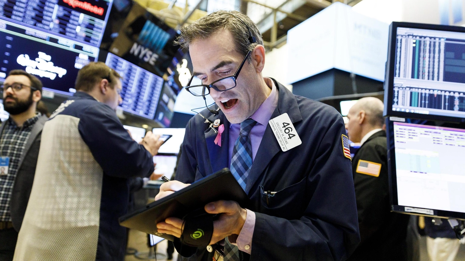 Traders, Wall Street (Ansa)