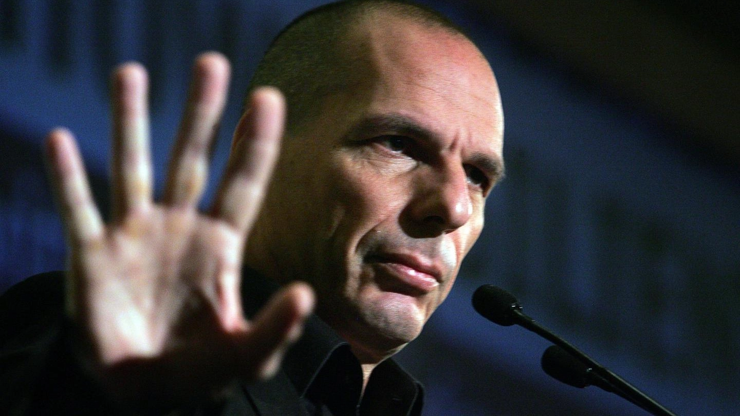 Il ministro dell'Economia greco Varoufakis (Ansa)