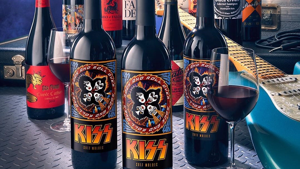 Il Malbec dei Kiss proposto da Virgin Wines - Foto: instagram/virginwinesusa