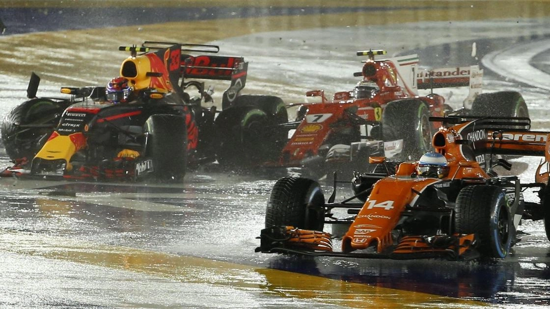 Formula 1 Gp Singapore, disastro Ferrari (Ansa)