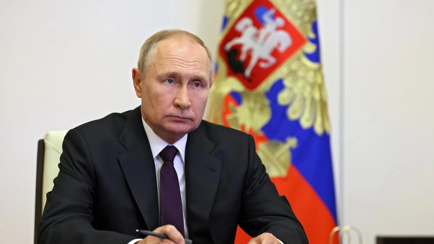 il presidente russo Vladimir Putin (Ansa)
