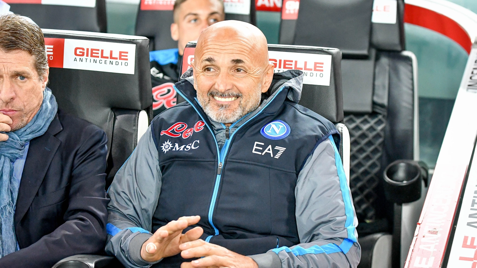Luciano Spalletti, allenatore del Napoli campione d'Italia