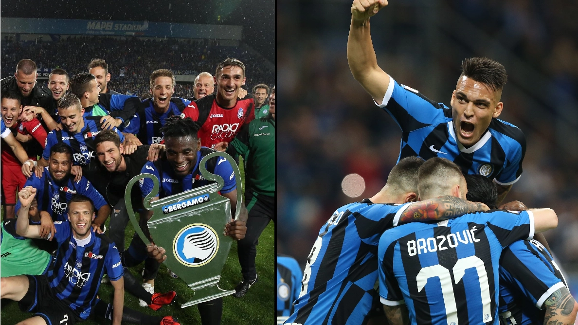 Atalanta e Inter in festa