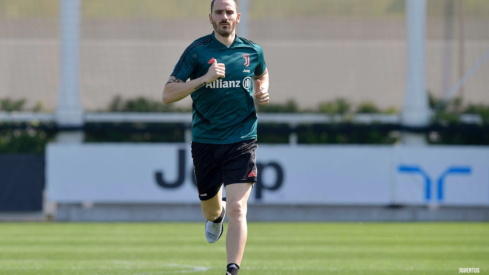 Leonardo Bonucci allo Juventus Training Center 