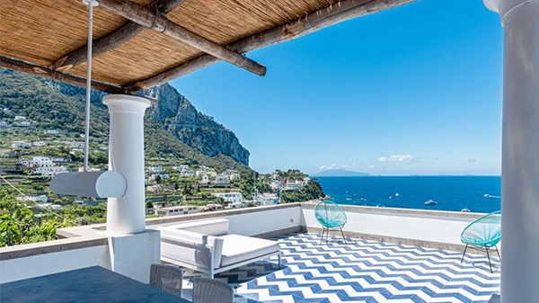 dimora di design a Capri
