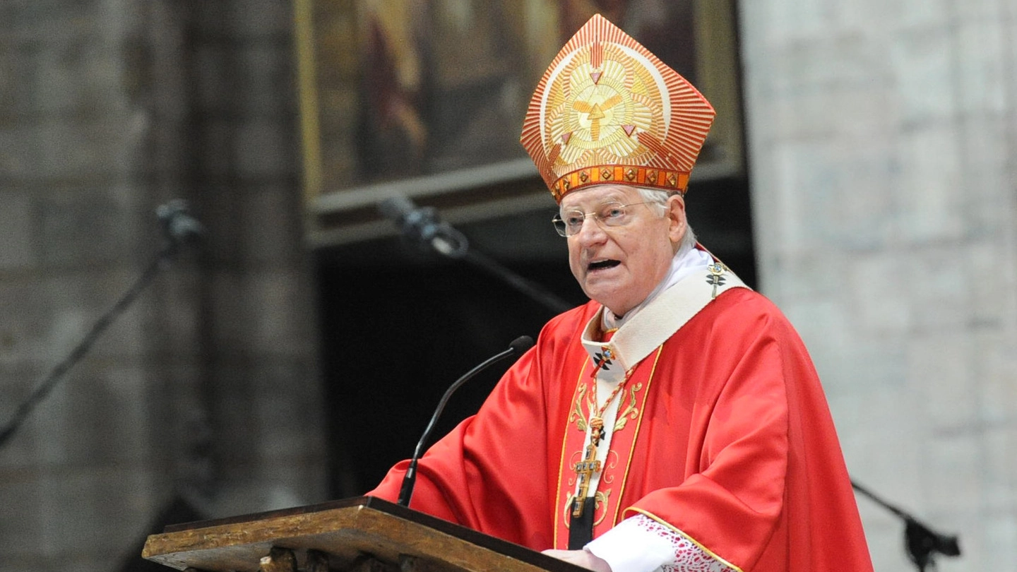 L’arcivescovo di Milano, cardinale Angelo Scola