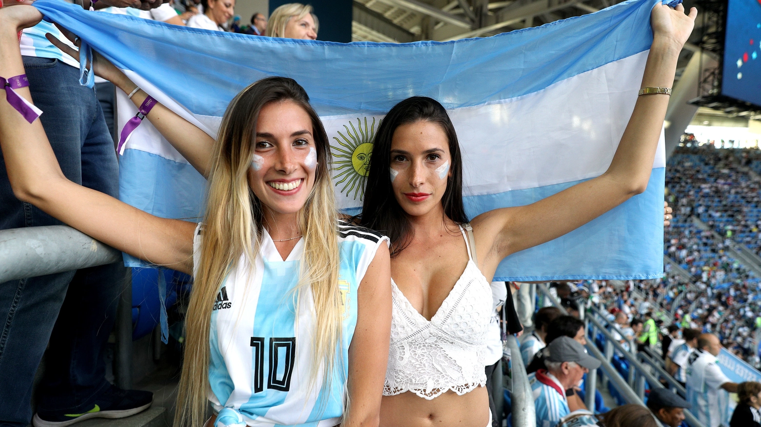 Due tifose argentine (Lapresse)