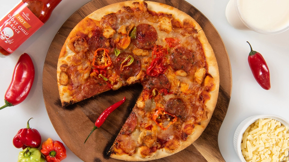 La pizza di Halloween super piccante - Foto: Morrisons