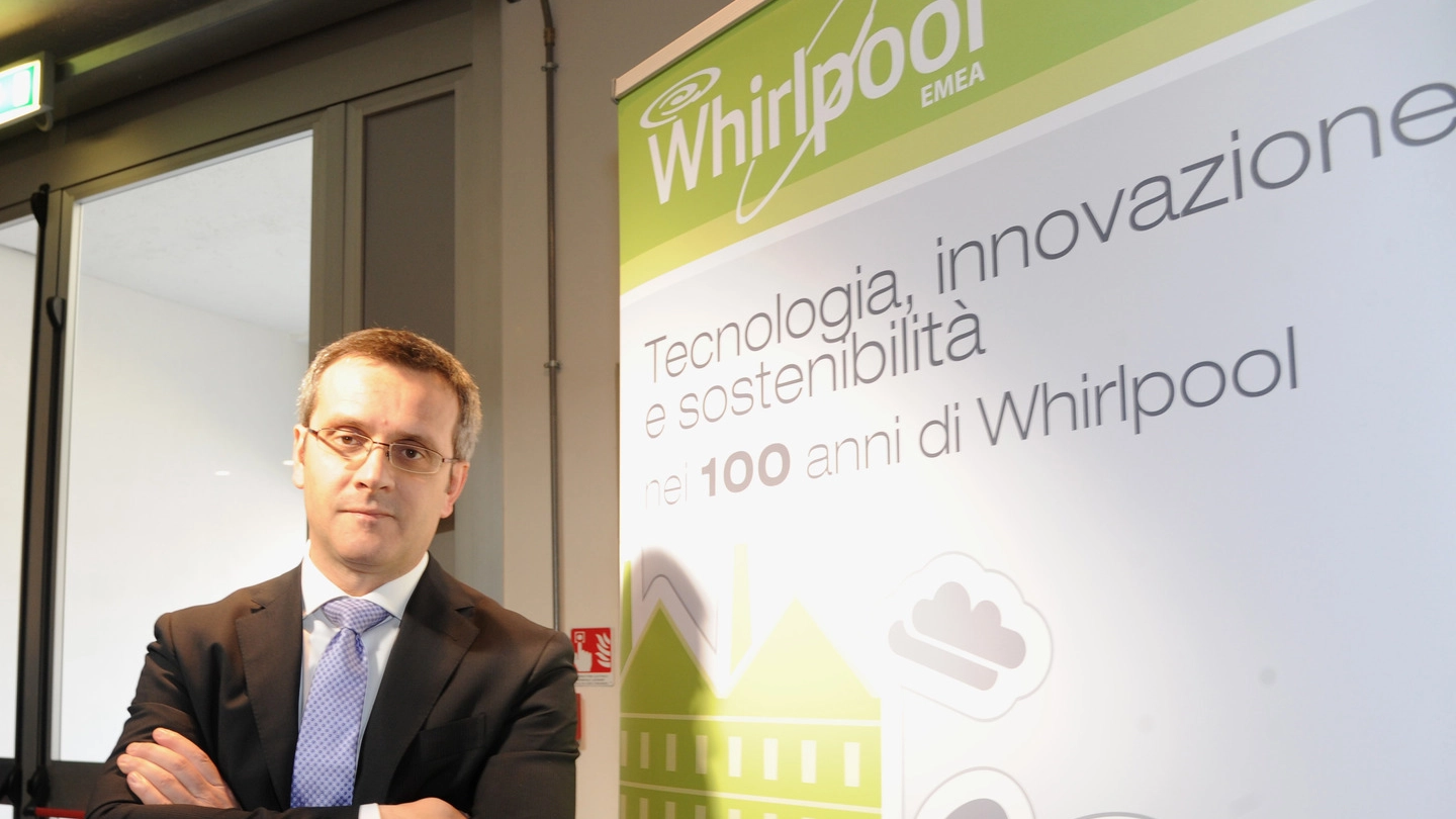Davide Castiglioni, amministratore delegato Whirlpool Italia (NEWPRESS)