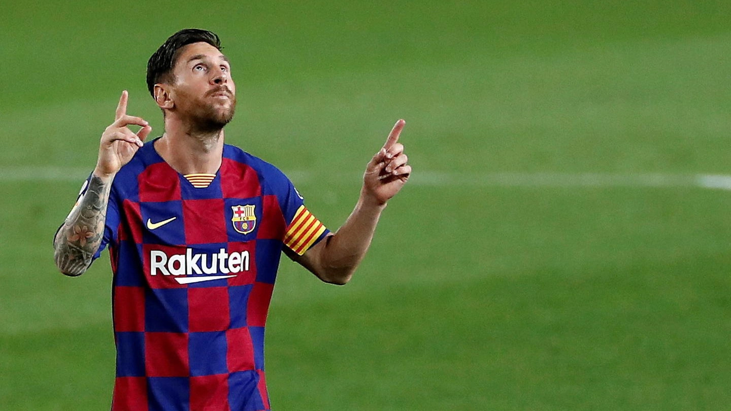 Lionel Messi vuole lasciare il Barcellona (Ansa)