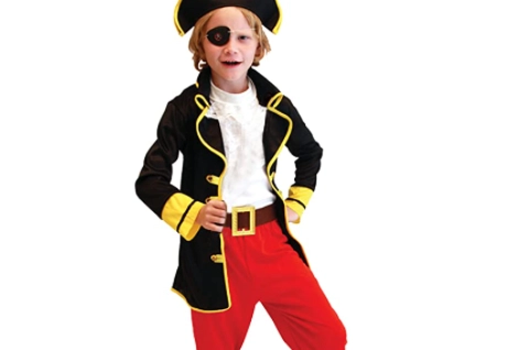 Costume da Capitano Pirata su amazon.com