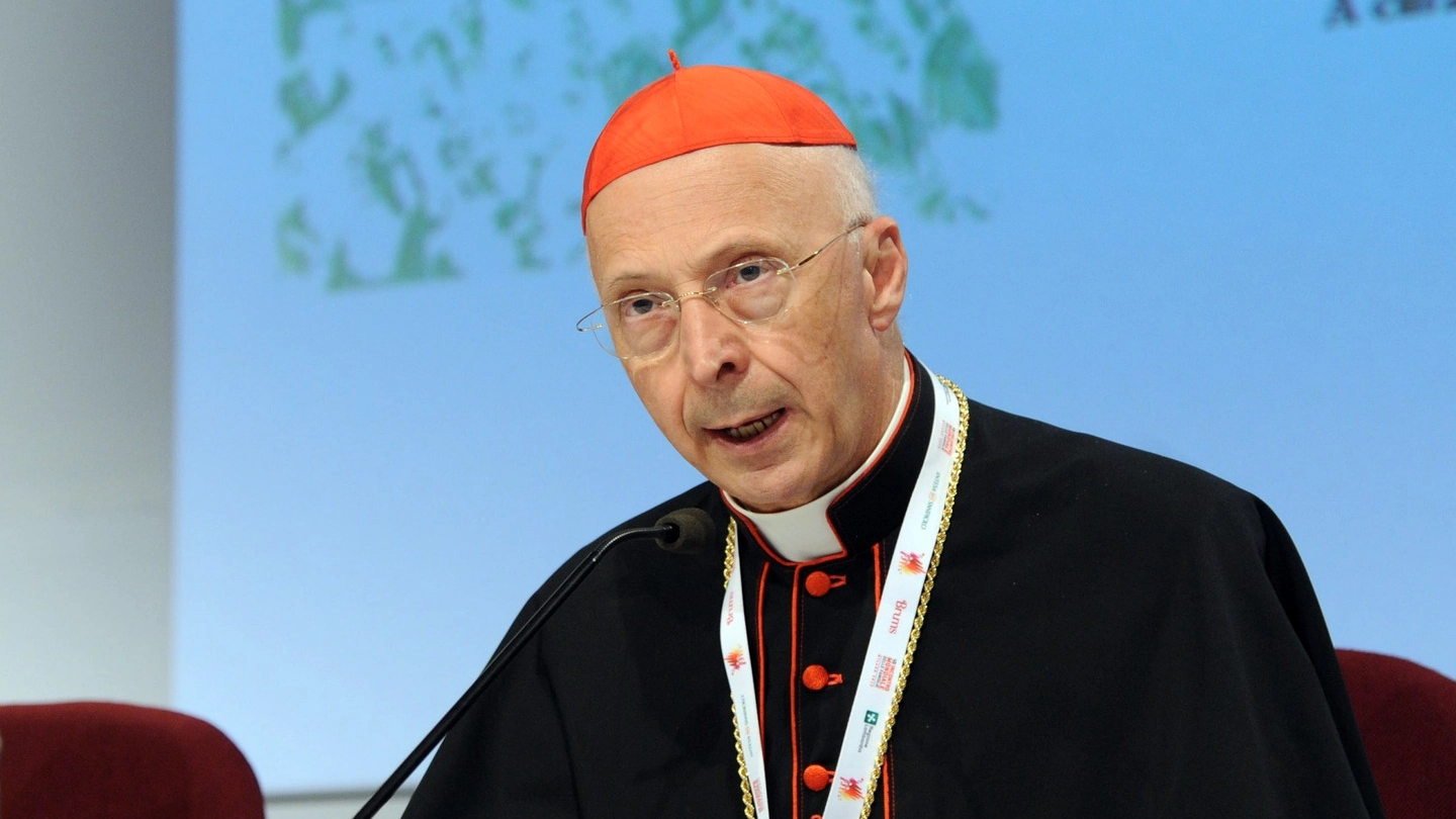 Il cardinale Angelo Bagnasco (Newpresse)
