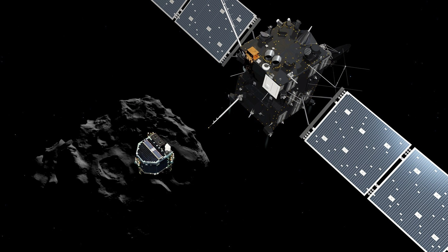 Spazio, il lungo giorno di Rosetta (Afp)