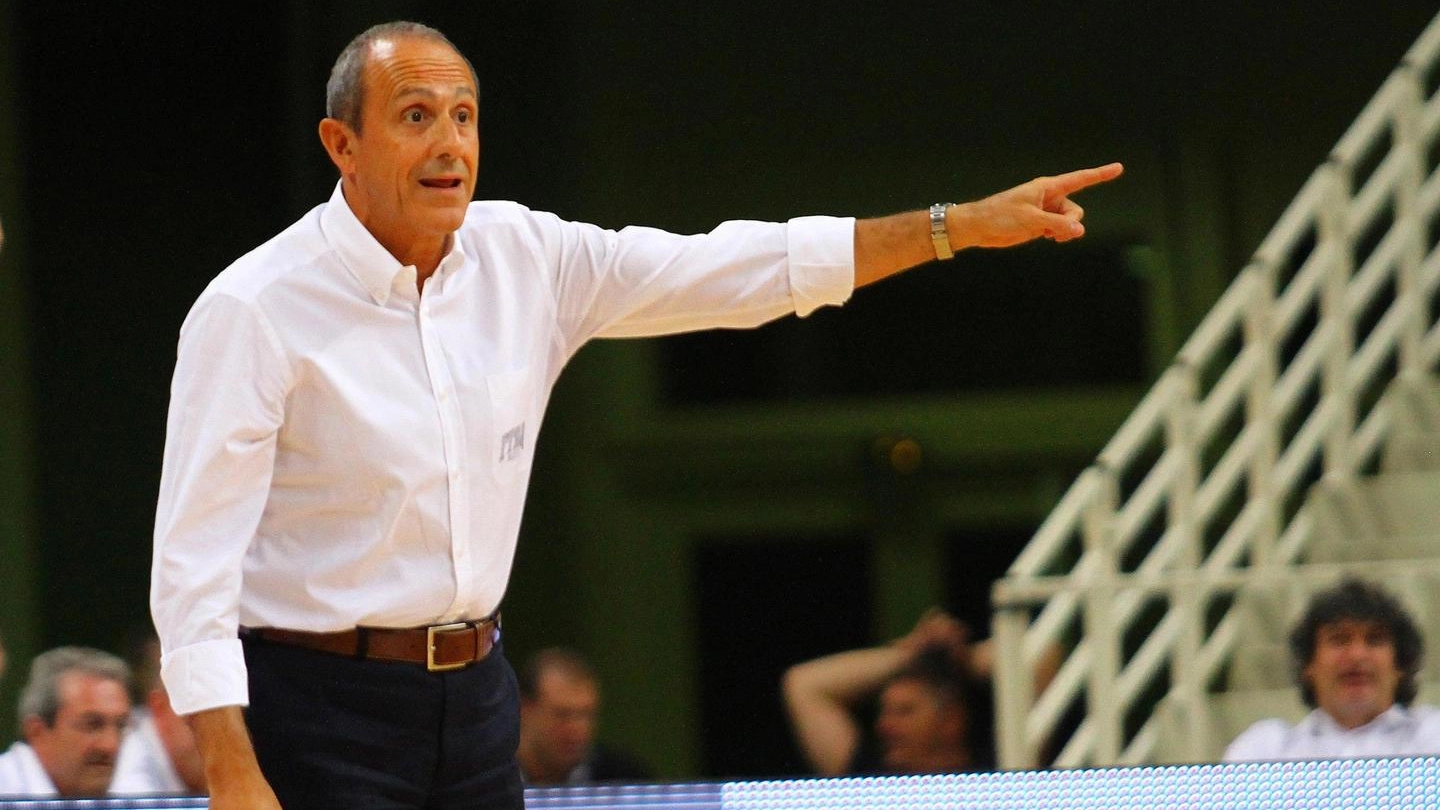 Europei di basket 2017, l'allenatore dell'Italia Ettore Messina (Ansa)