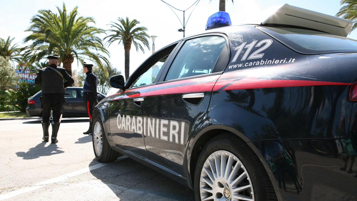 La volante dei Carabinieri (foto/Sgattoni)