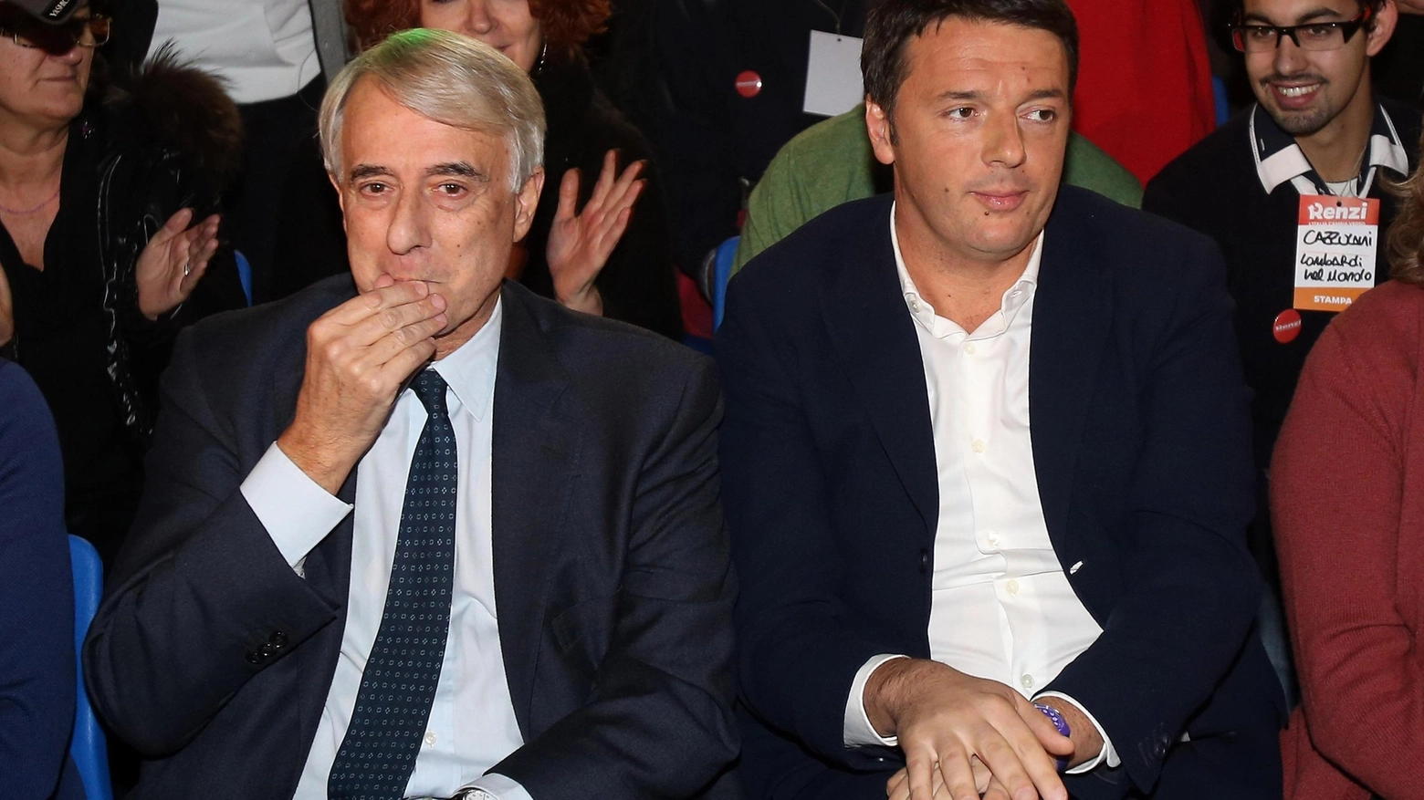 Giuliano Pisapia e Matteo Renzi