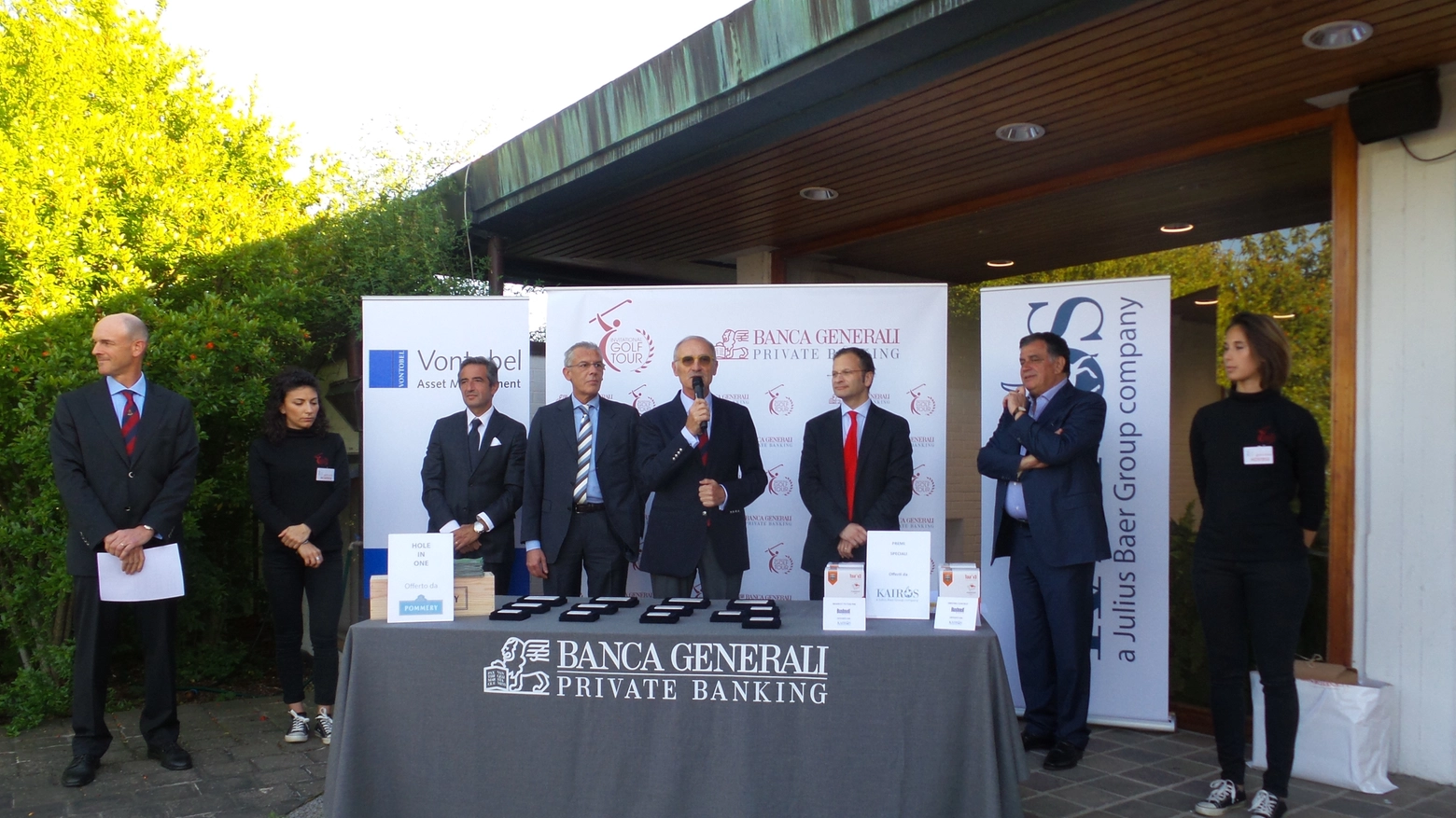 La premiazione Banca Generali al Bologna