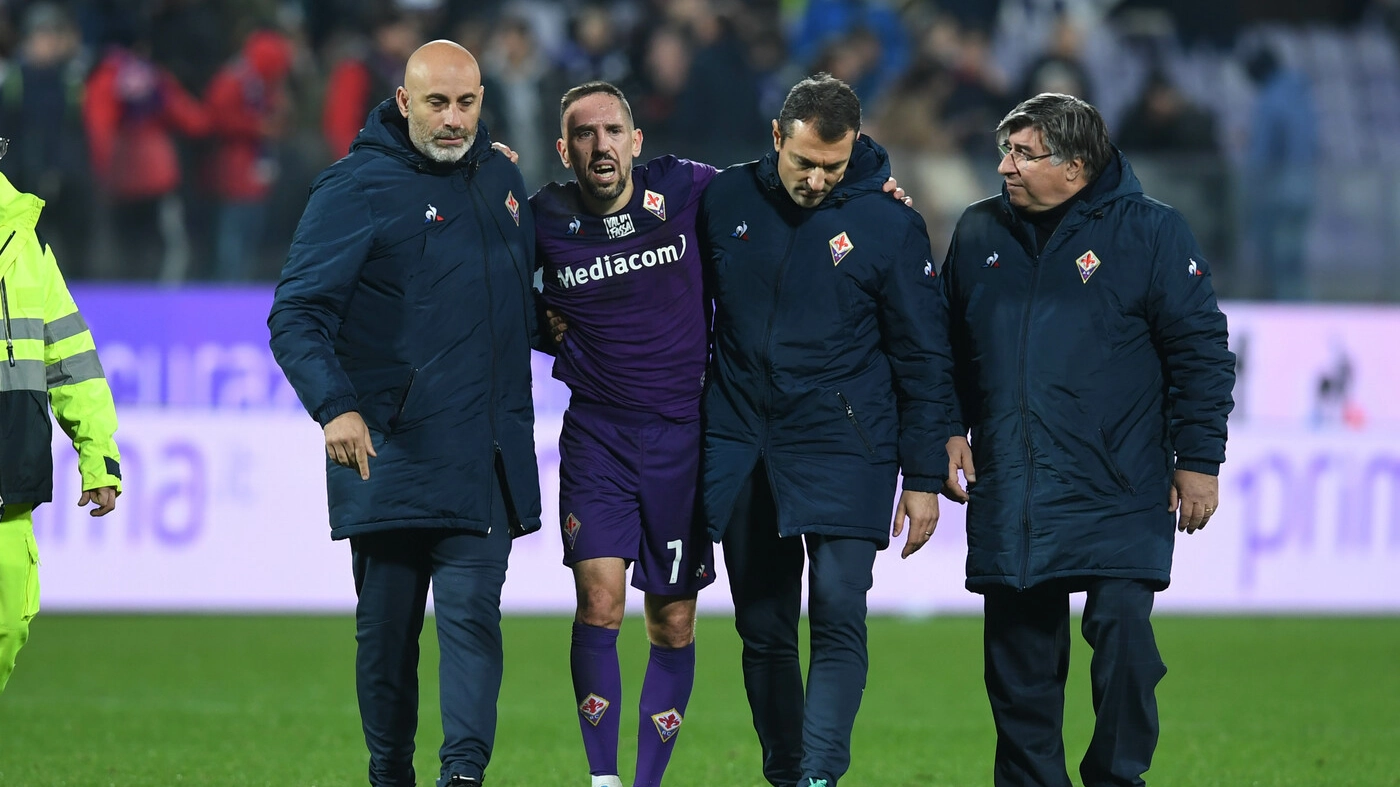 Ribery tornerà in campo per fine febbraio