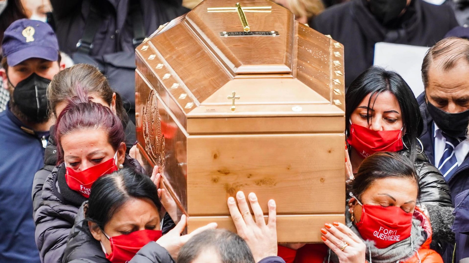 I funerali di Ornella Pinto 