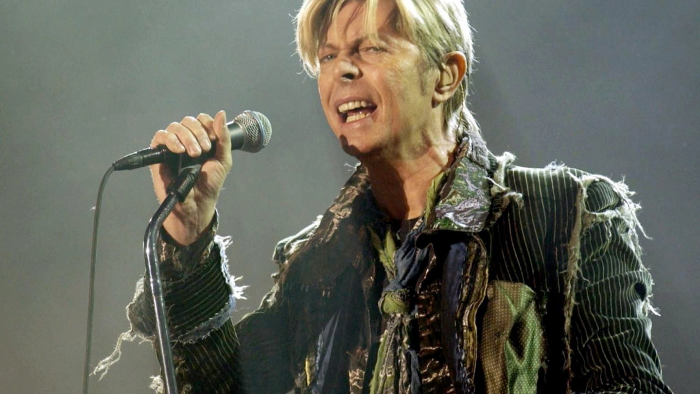 David Bowie, 67 anni, in concerto (Lapresse)