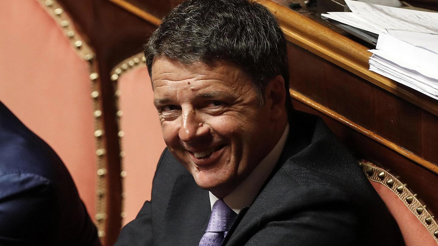 Matteo Renzi in Senato: "Folle votare subito" (Ansa)