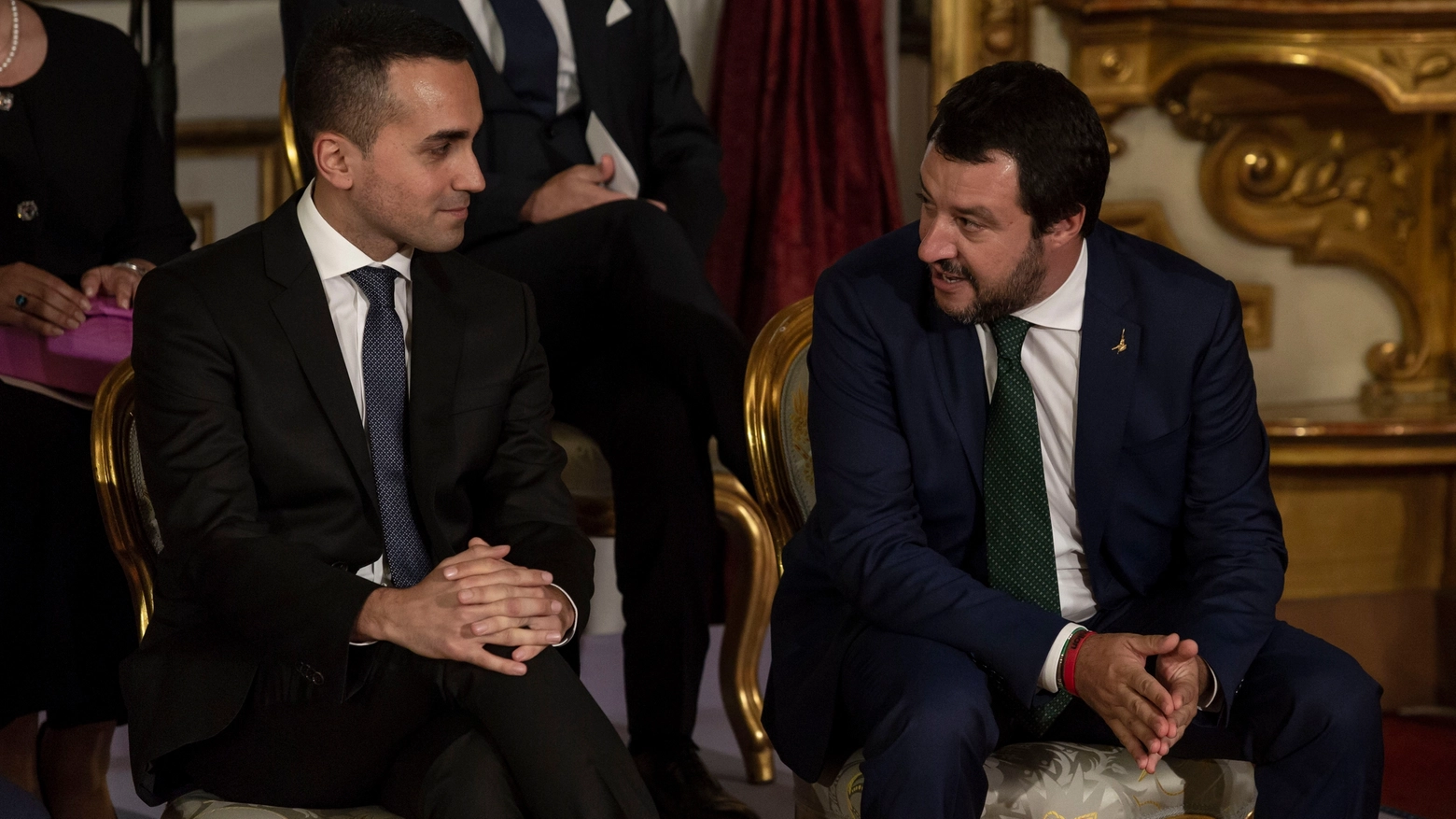 Luigi Di Maio e Matteo Salvini (Newpress)