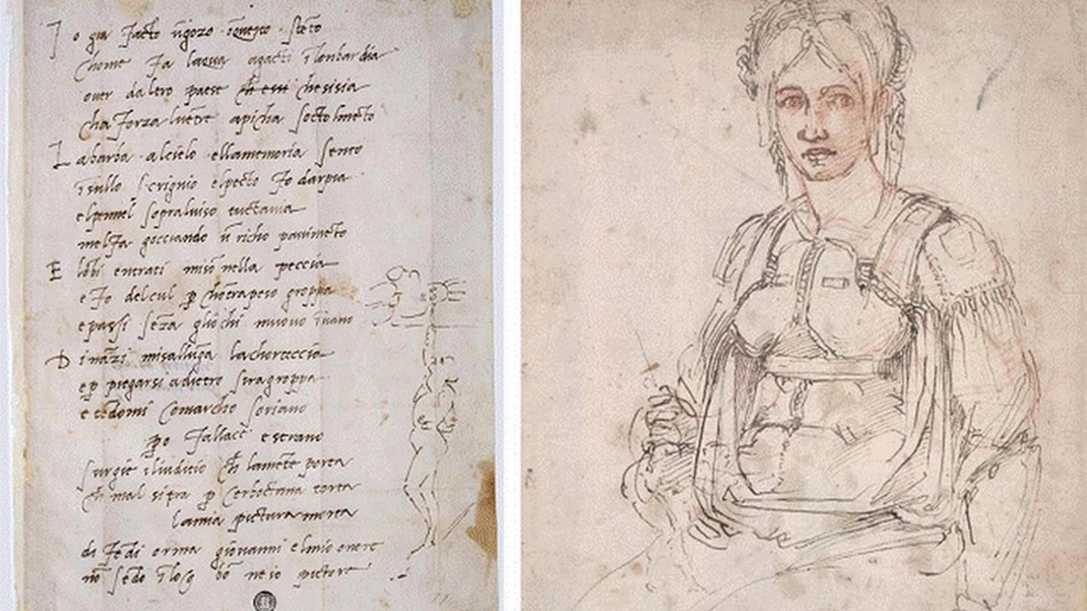 L’autoritratto che Michelangelo potrebbe aver nascosto nel ritratto di Vittoria Colonna