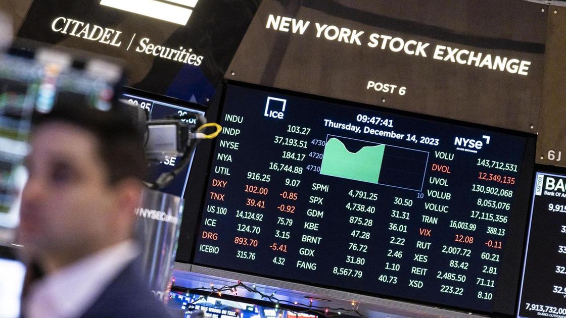 Wall Street apre in calo, Dj  0,20%, Nasdaq  0,54%