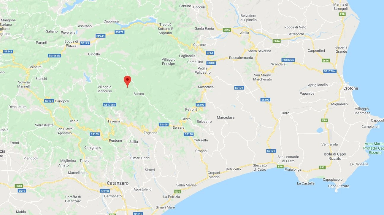 Scossa di terremoto in Calabria 