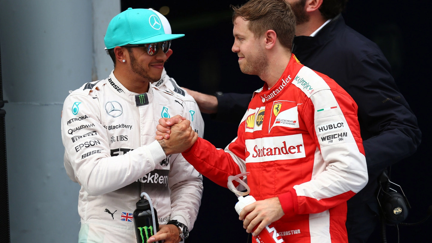 Vettel e Hamilton (Lapresse)
