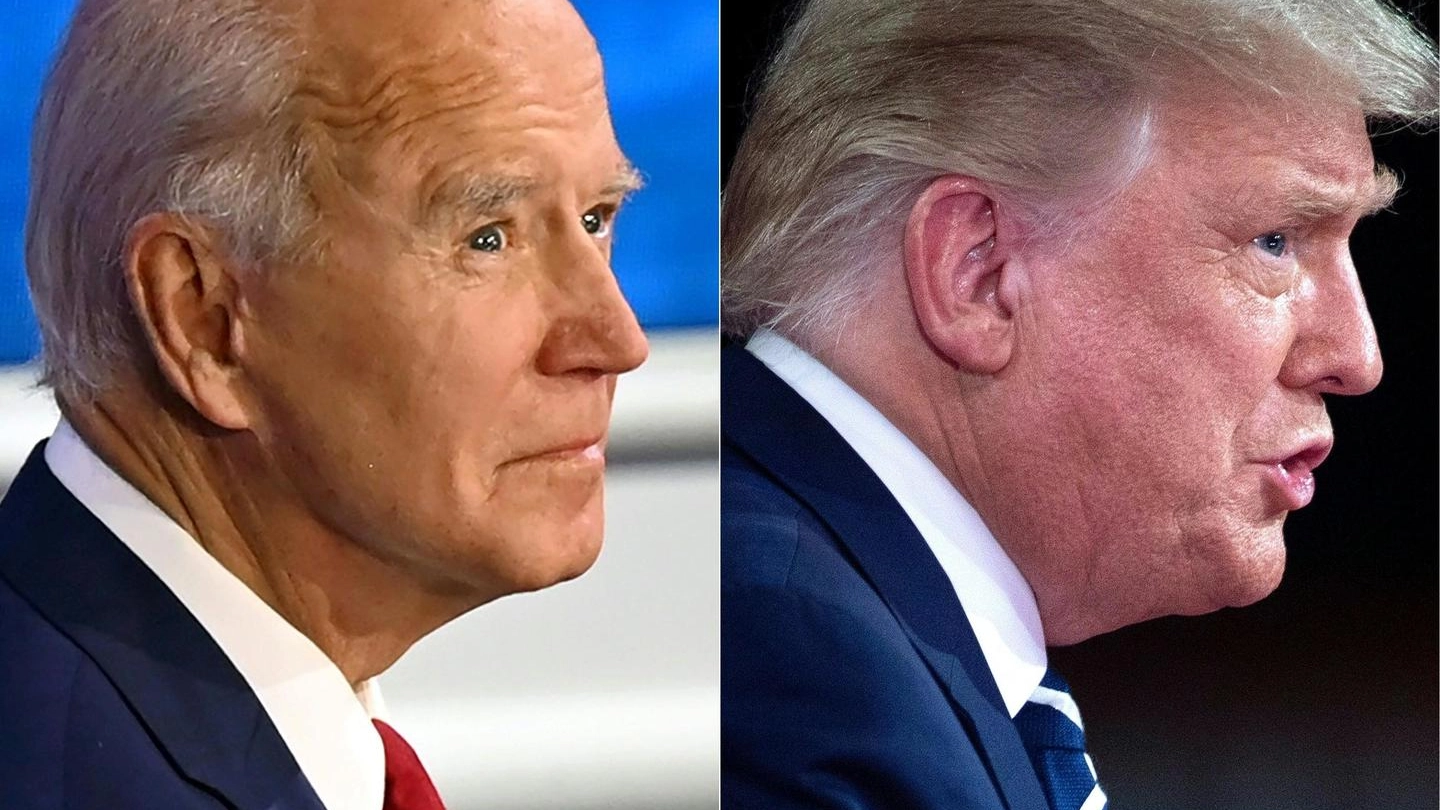 Duello tv Trump-Biden (Ansa)