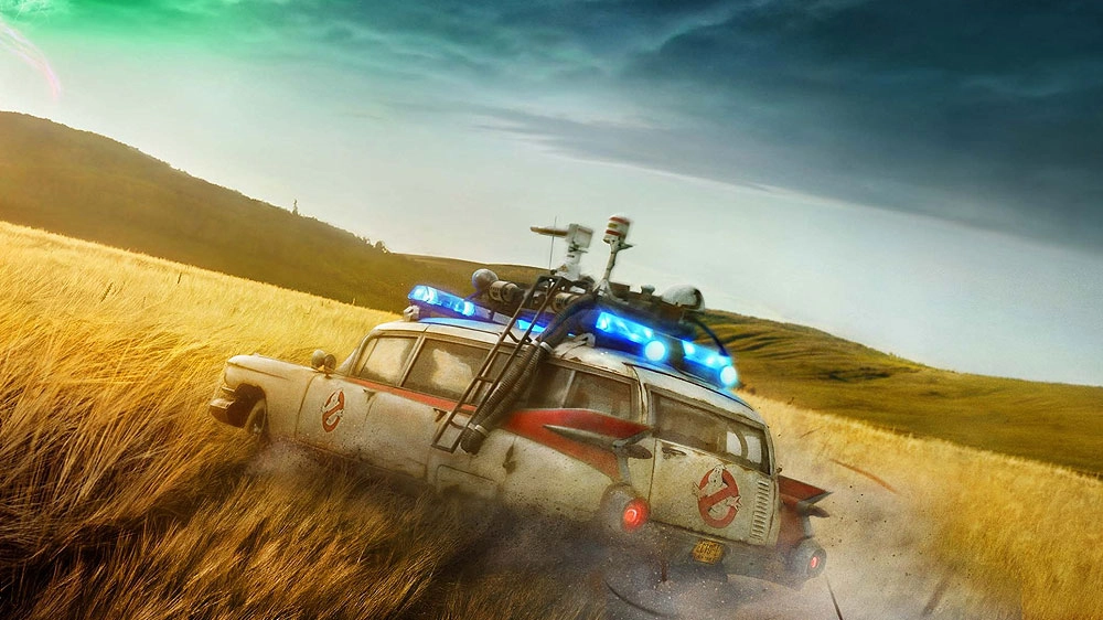 Dettaglio del poster di 'Ghostbusters: Legacy' - Foto: Sony Pictures