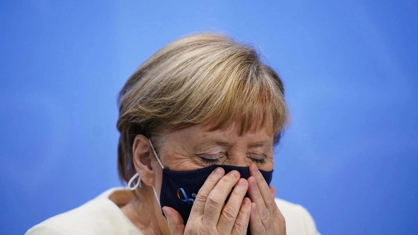 Coronavirus, Angela Merkel: la Germania rischia 20mila casi al giorno (Ansa)