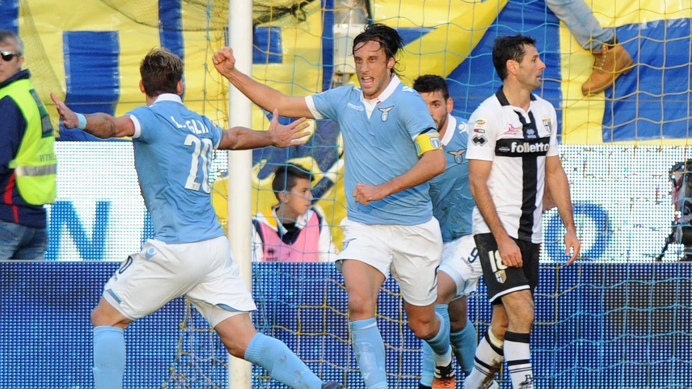 Mauri in gol a Parma (Ansa)
