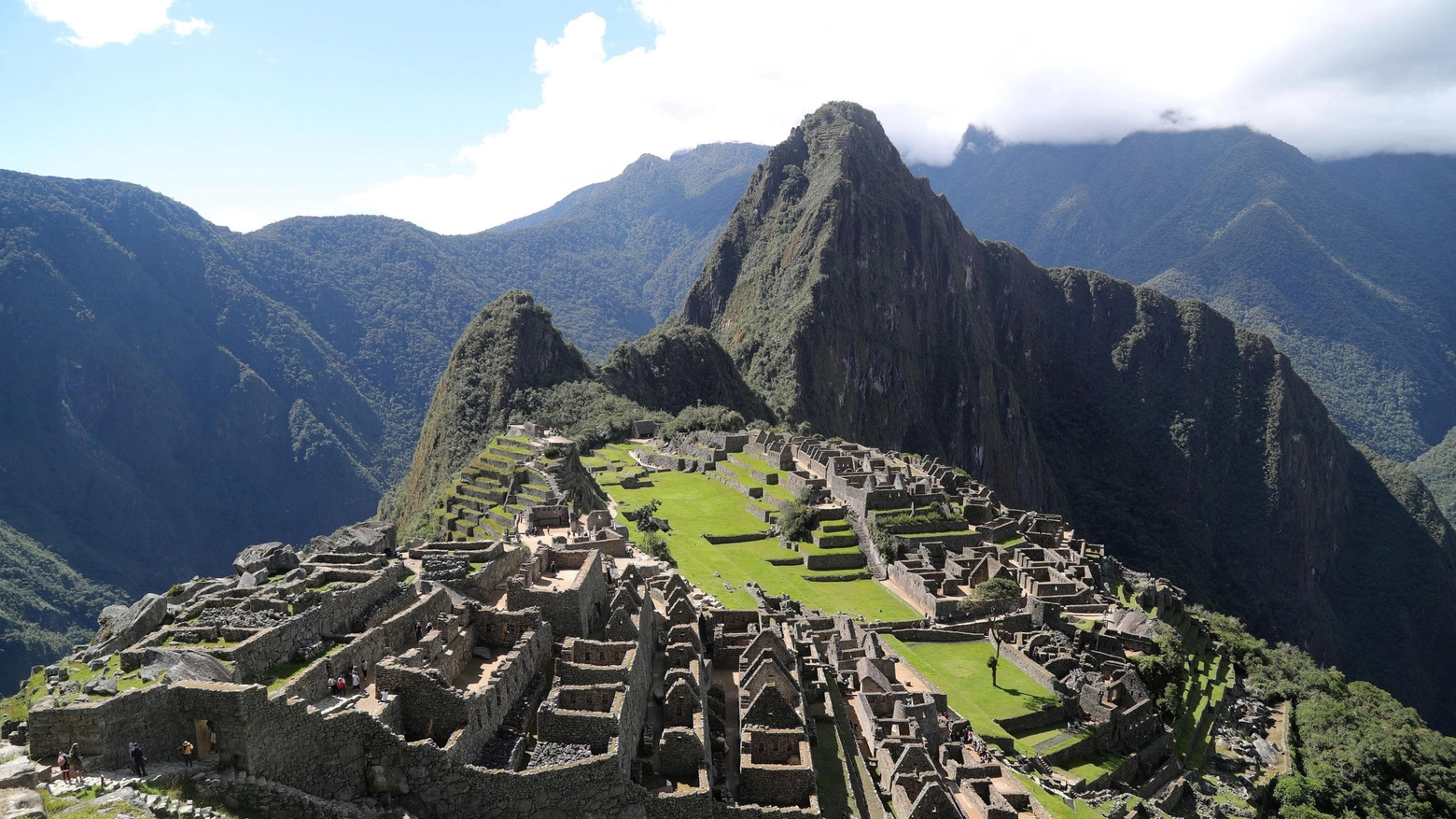 Machu Picchu, Ande, Perù (Ansa)