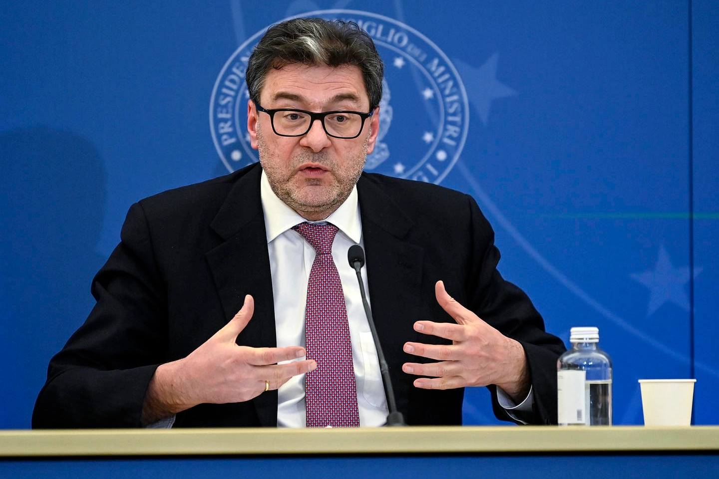 Il ministro dell'Economia, Giancarlo Giorgetti