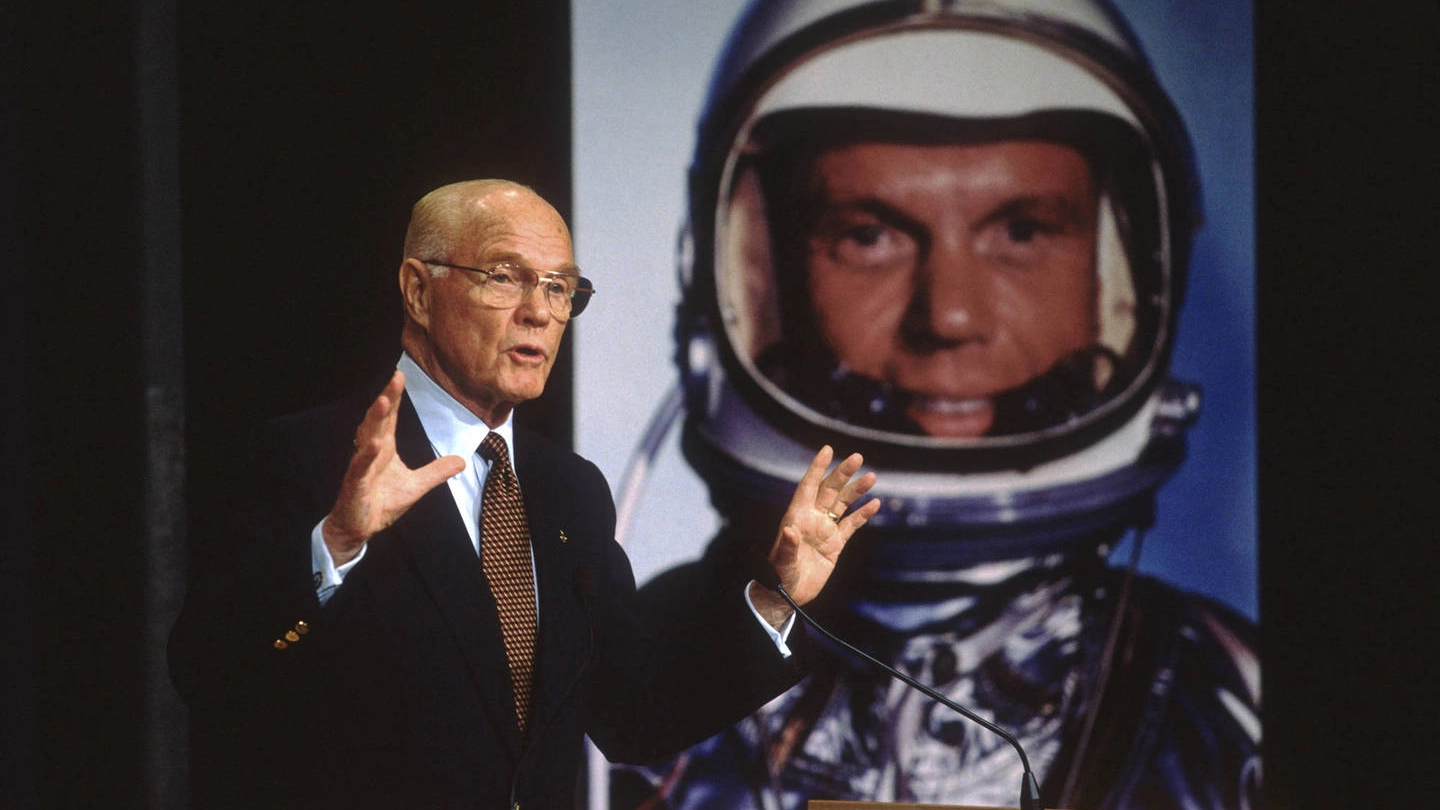 Morto John Glenn, primo astronauta Usa ad andare in orbita (Olycom)