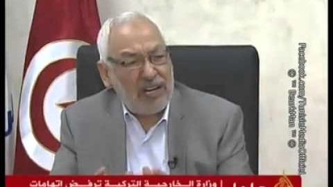Rachid Gannouchi, leader tunisino del movimento islamico moderato Ennahda 